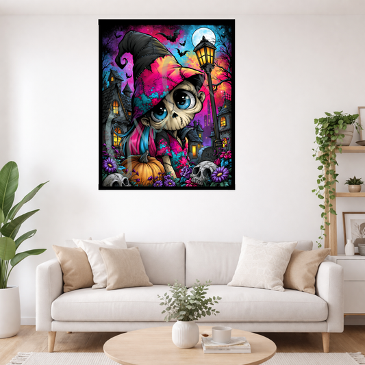 Vorbestellen: Diamond Painting "Neon Hexe" by Lexxa 48x60cm