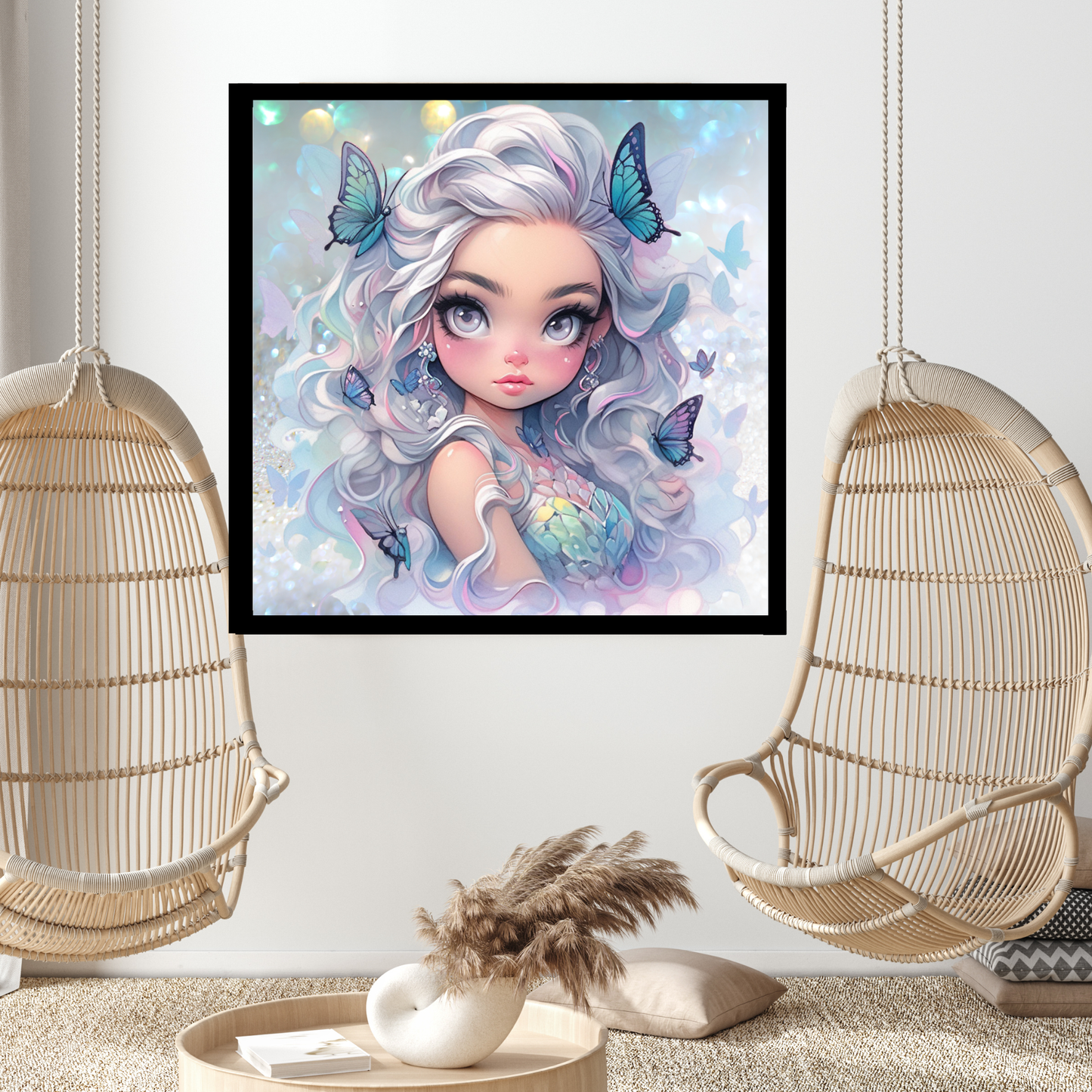 Vorbestellung: Diamond Painting "Crystal Butterfly - by Trible-C-Design" 80x80cm