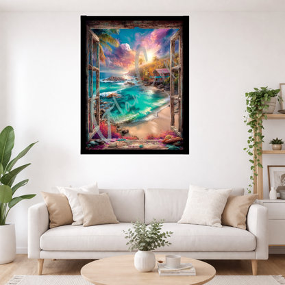 Diamond Painting "Fernweh" (60x80)