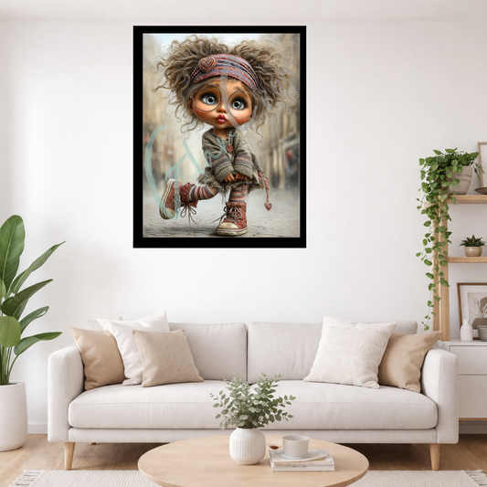 Vorbestellen: Diamond Painting "Chaos Charlotte " (50x65) by Glammy