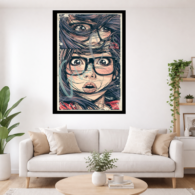 Vorbestellen: Diamond Painting "Huch... Hilde" (40x60) by Glammy