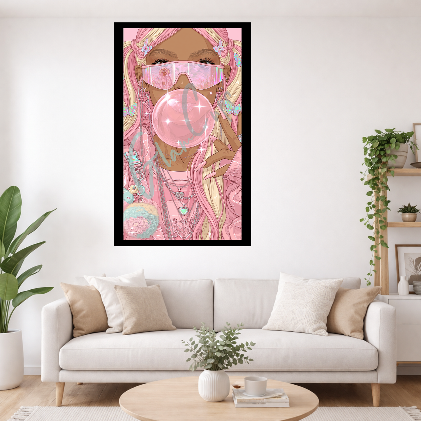 Vorbestellen: Diamond Painting "Bubble Trouble" (40x70) by Glammy