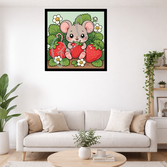 Diamond Painting "Maus" by Glammy 20x20cm