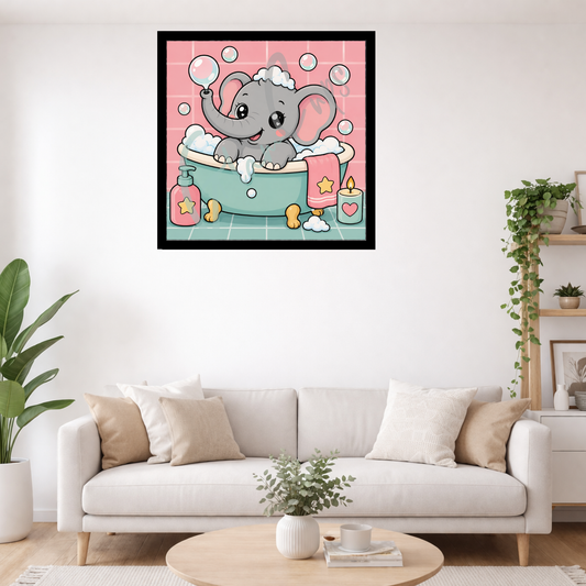 Diamond Painting "Elefant" by Glammy 20x20cm