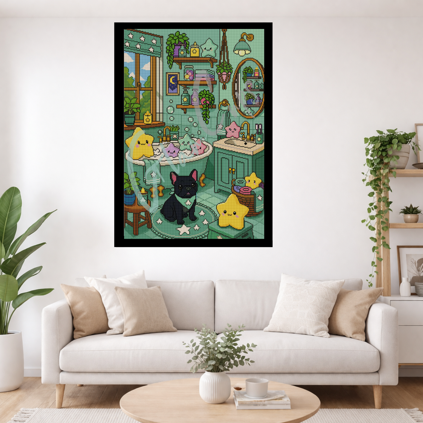 Vorbestellen: Diamond Painting Art Edition "Bad der Sterne"  50x75cm