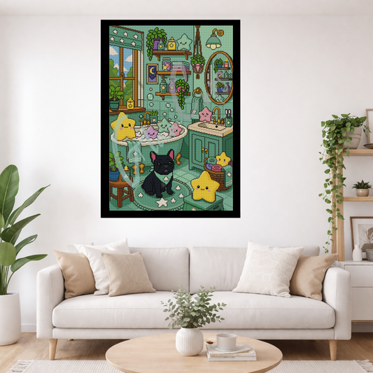 Vorbestellen: Diamond Painting Art Edition "Bad der Sterne"  50x75cm