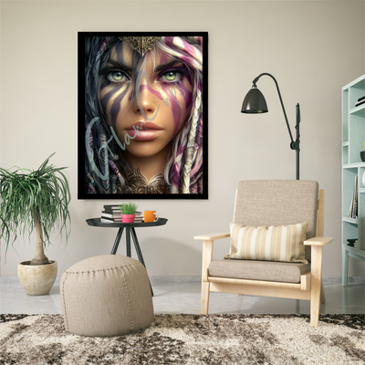 Diamond Painting "Midnight Ava" 60x80cm