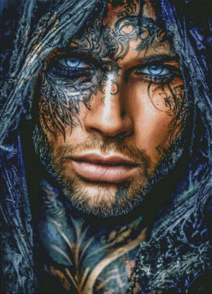 Diamond Painting "Der Blick der Schatten" (65x90) by Anny.ai