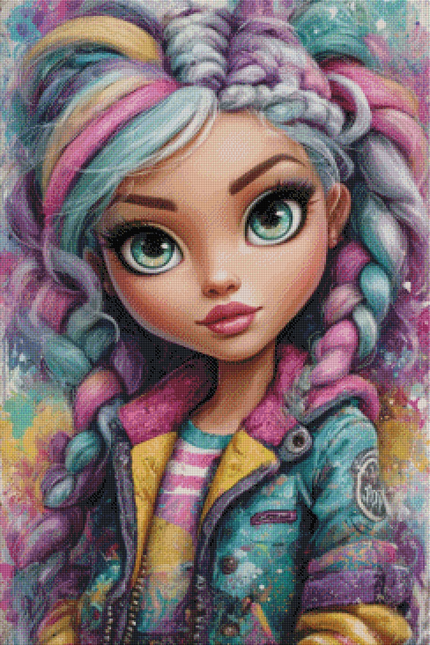 Diamond Painting "Sweet Rainbow by LEXXA" 60x90cm