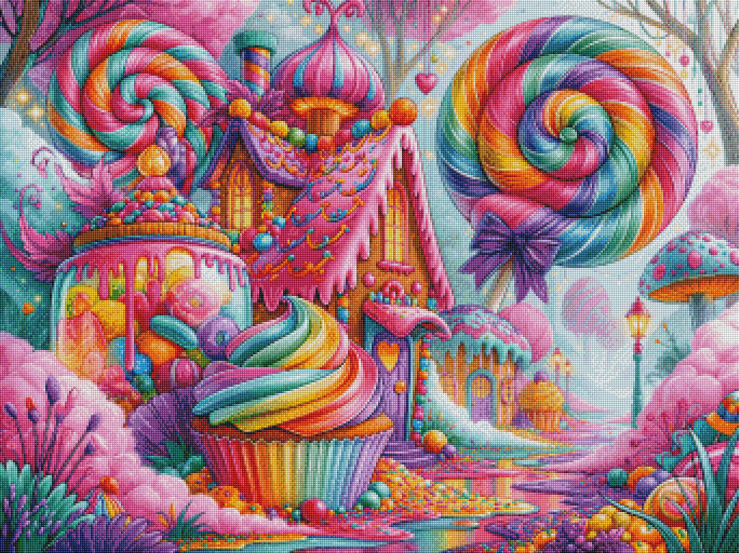 Diamond Painting "Candyland" by Lexxa 87x65cm