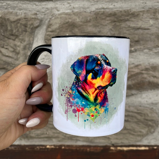 GlamMug "Hundehaare Rotti“