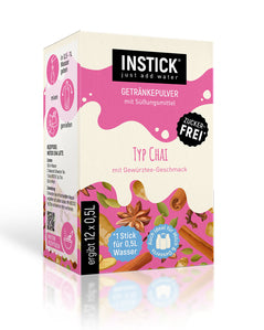 Typ Chai für 12 x 0,5 L zuckerfreies Getränk