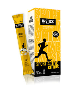 Sport Active Citrus für 12 x 0,5 L zuckerfreies Sportgetränk