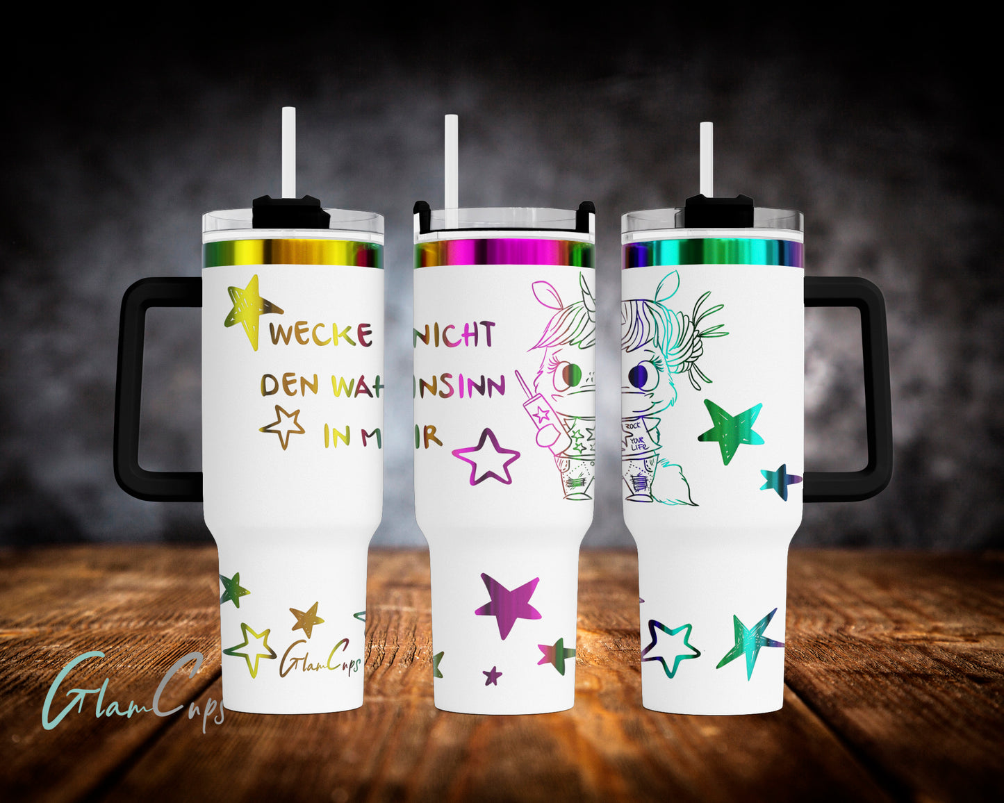 MAX Rainbow ThermoCup  „Weck den Wahnsinn“