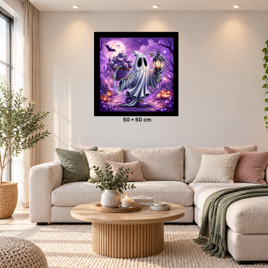 Diamond Painting "Ghosty" (50x50) by Trible C Design