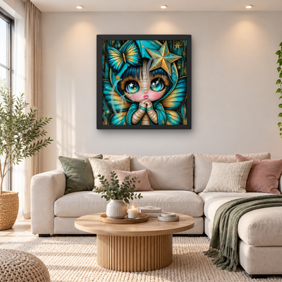 Vorbestellen: Diamond Painting "Sternenflügel" (60x60) by Lexxa
